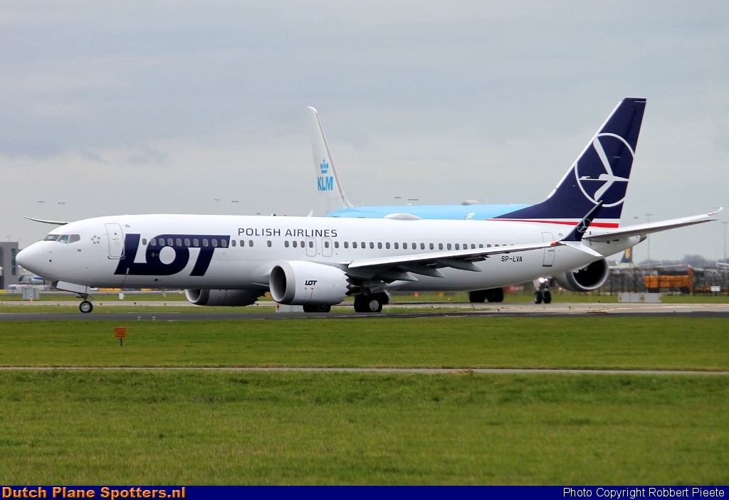 SP-LVA Boeing 737 MAX 8 LOT Polish Airlines by Robbert Pieete