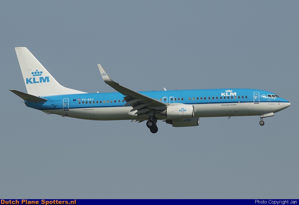 PH-BXY Boeing 737-800 KLM Royal Dutch Airlines by Jan