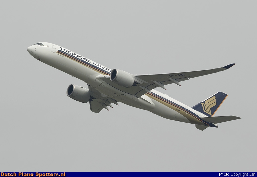 9V-SMC Airbus A350-900 Singapore Airlines by Jan