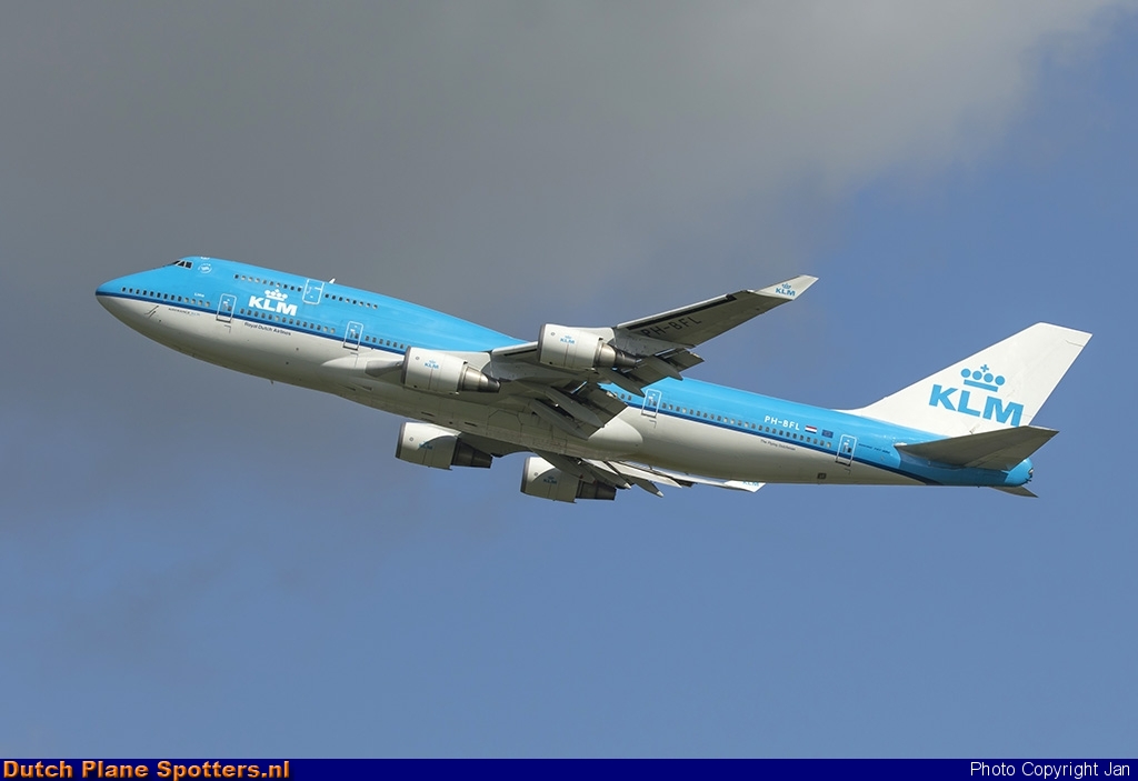 PH-BFL Boeing 747-400 KLM Royal Dutch Airlines by Jan