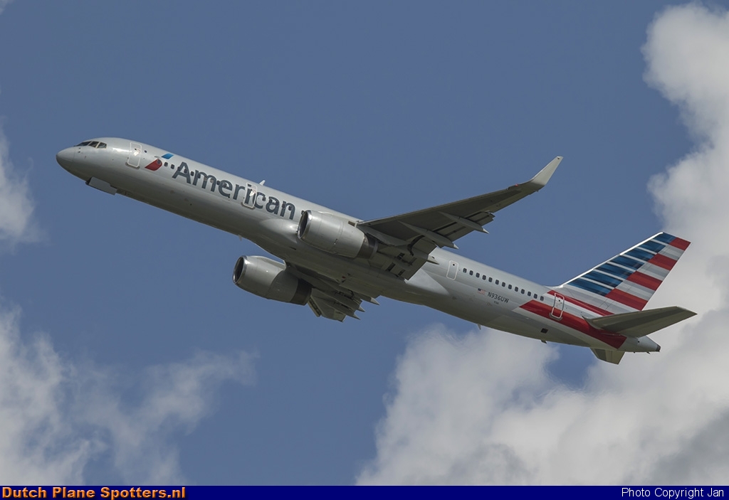 N936UW Boeing 757-200 American Airlines by Jan