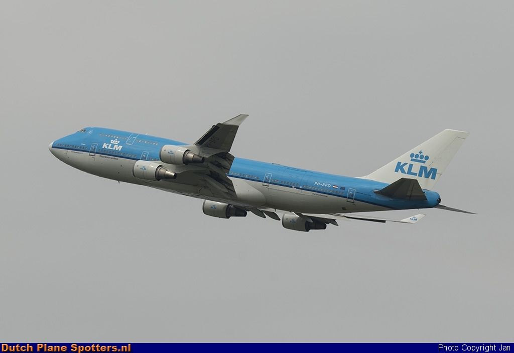 PH-BFD Boeing 747-400 KLM Royal Dutch Airlines by Jan