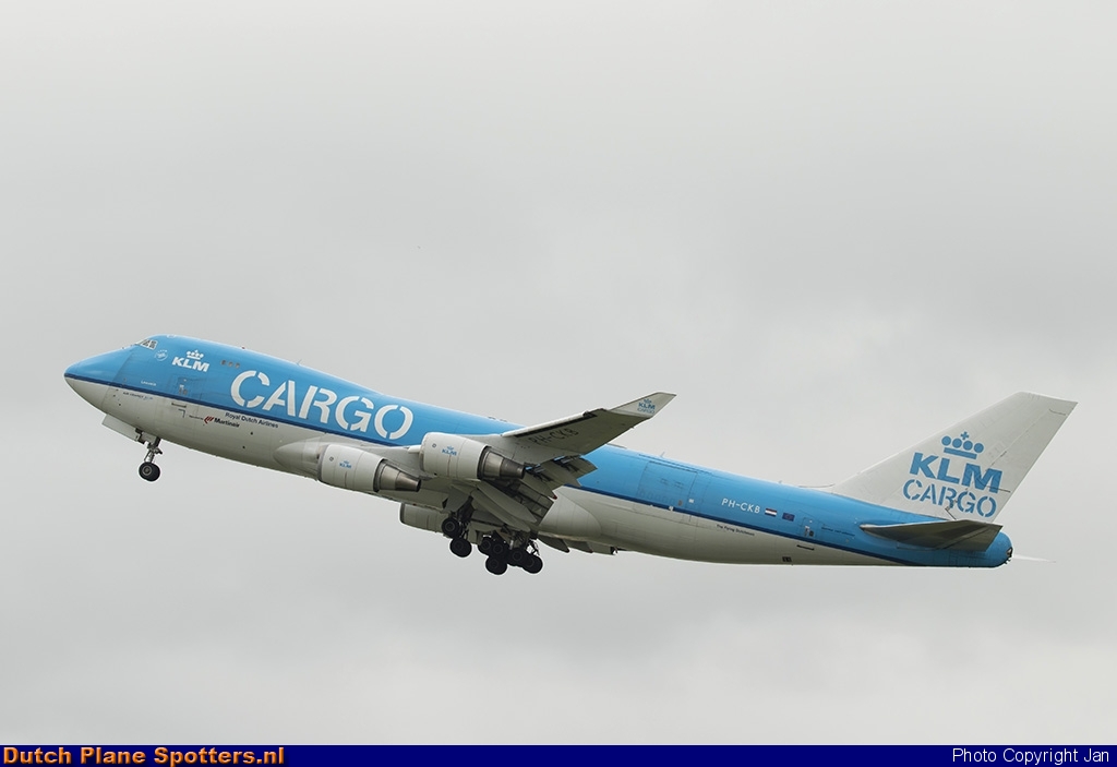 PH-CKB Boeing 747-400 KLM Cargo by Jan