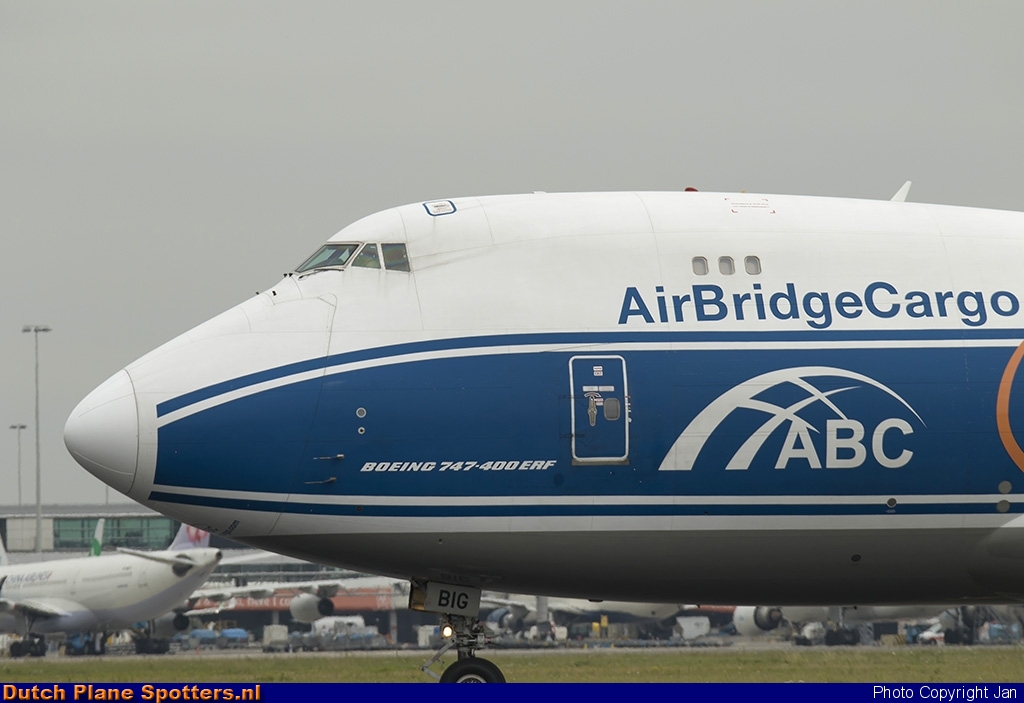 VP-BIG Boeing 747-400 AirBridgeCargo by Jan
