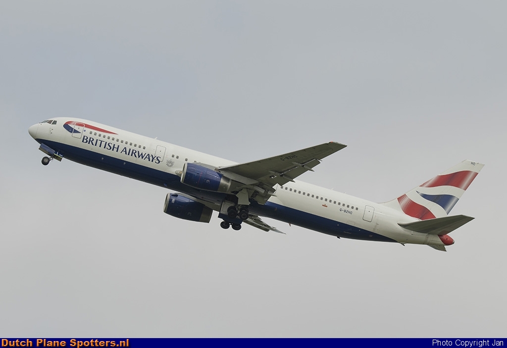 G-BZHC Boeing 767-300 British Airways by Jan