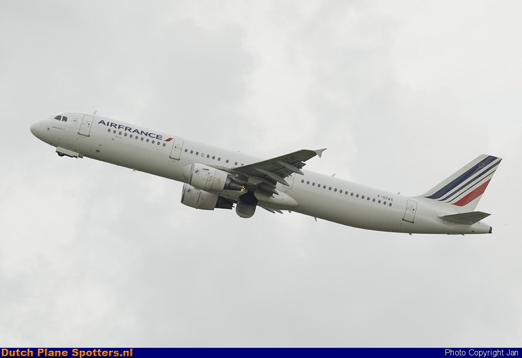 F-GTAS Airbus A321 Air France by Jan