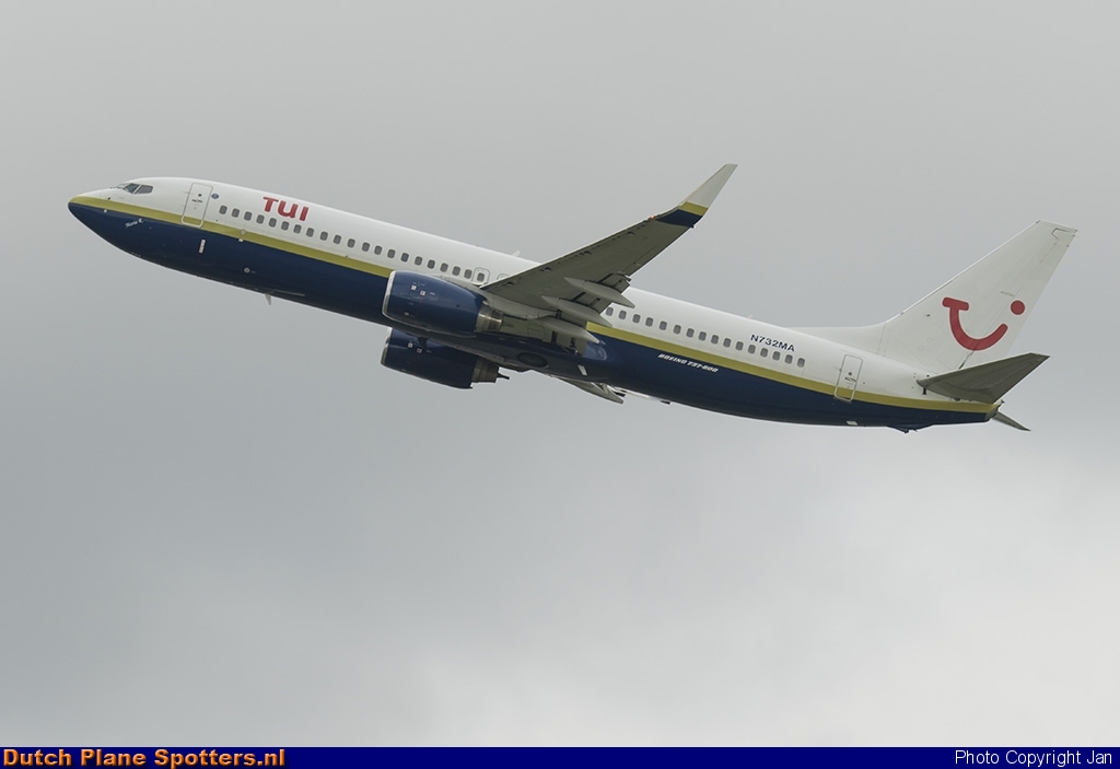 N732MA Boeing 737-800 Miami Air (TUI Airlines Netherlands) by Jan
