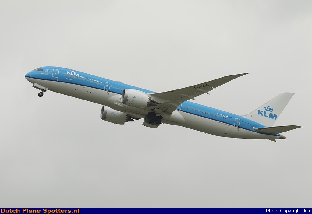 PH-BHC Boeing 787-9 Dreamliner KLM Royal Dutch Airlines by Jan