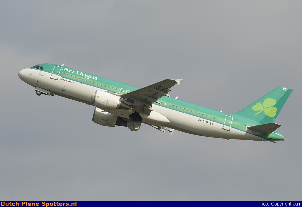 EI-CVB Airbus A320 Aer Lingus by Jan
