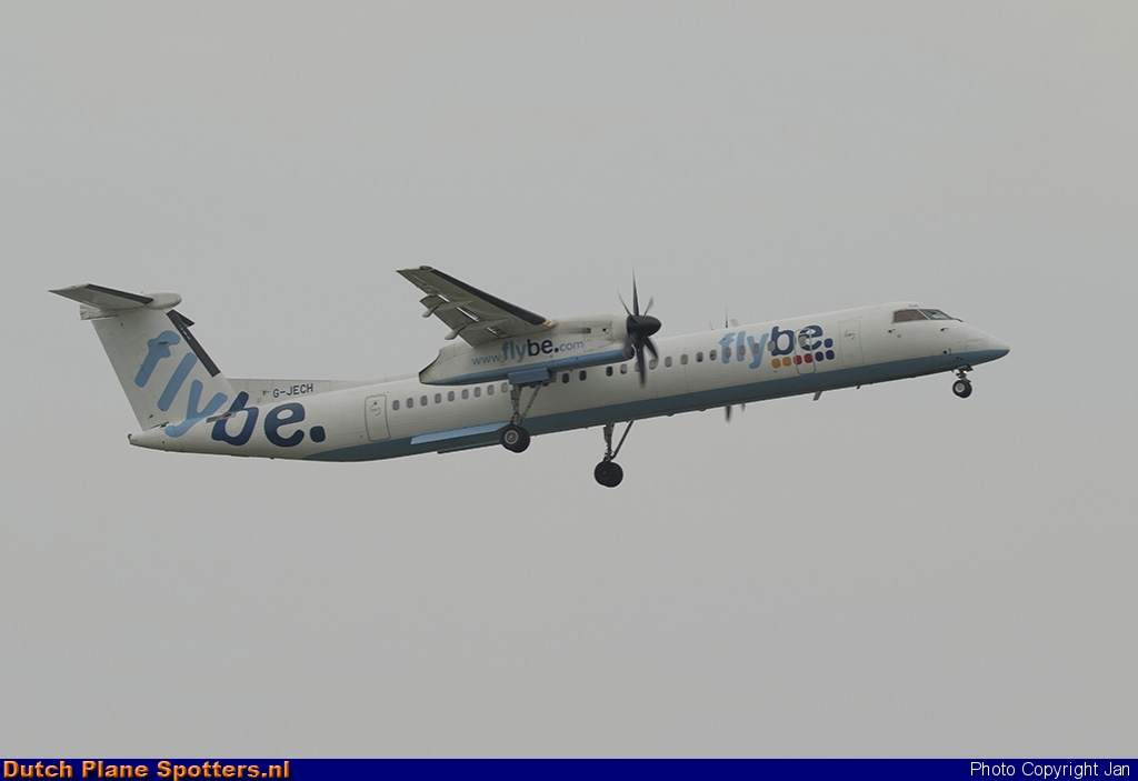G-JECH Bombardier Dash 8-Q400 Flybe by Jan