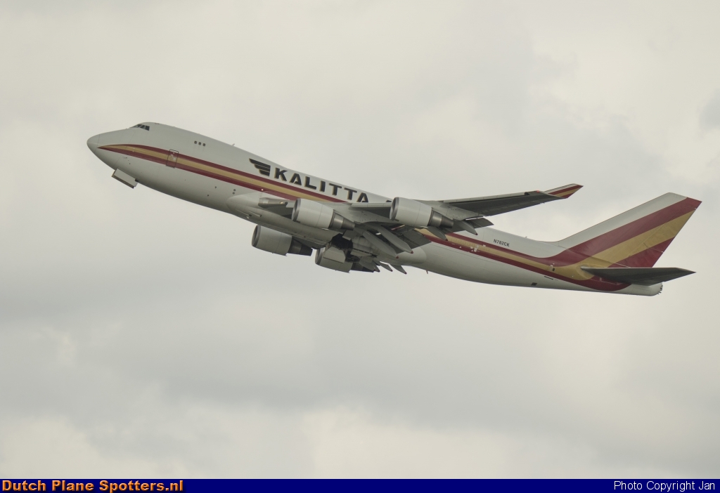 N782CK Boeing 747-400 Kalitta by Jan