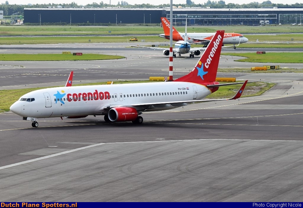 PH-CDH Boeing 737-800 Corendon Dutch Airlines by Nicole