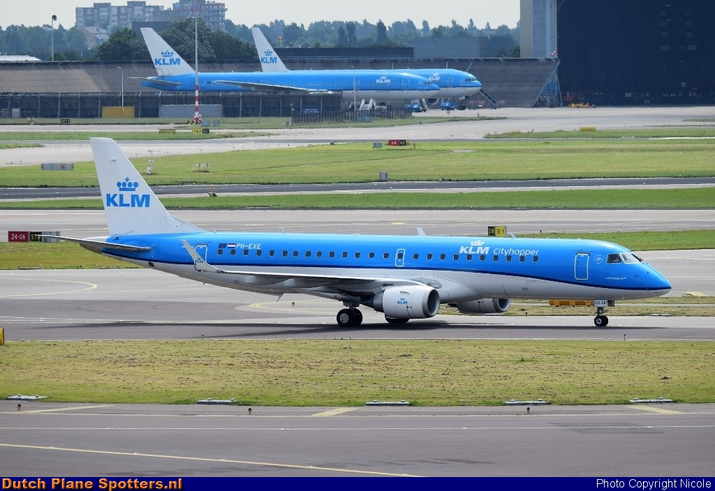 PH-EXE Embraer 190 KLM Cityhopper by Nicole