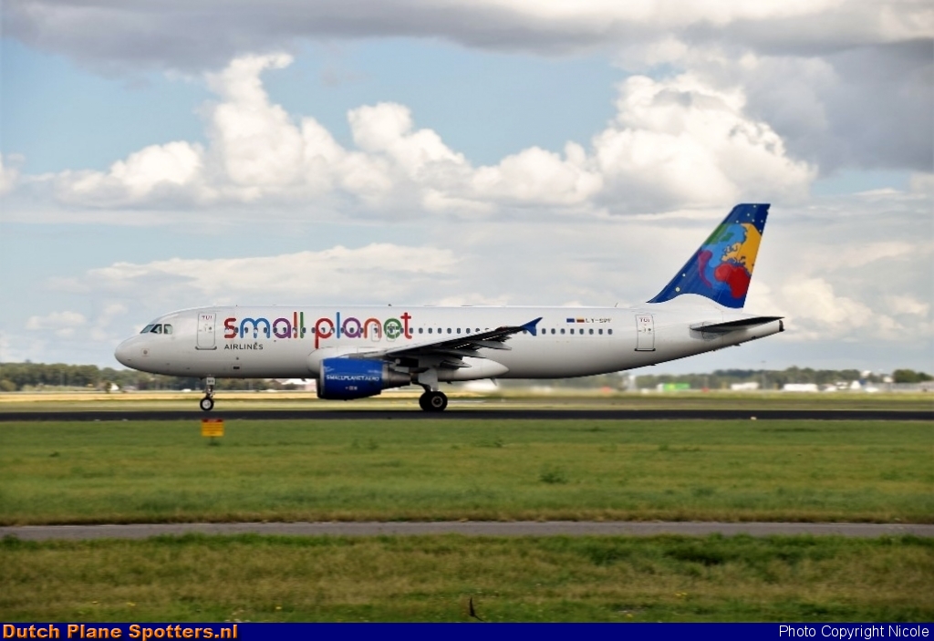 LY-SPF Airbus A319 Small Planet Airlines by Nicole