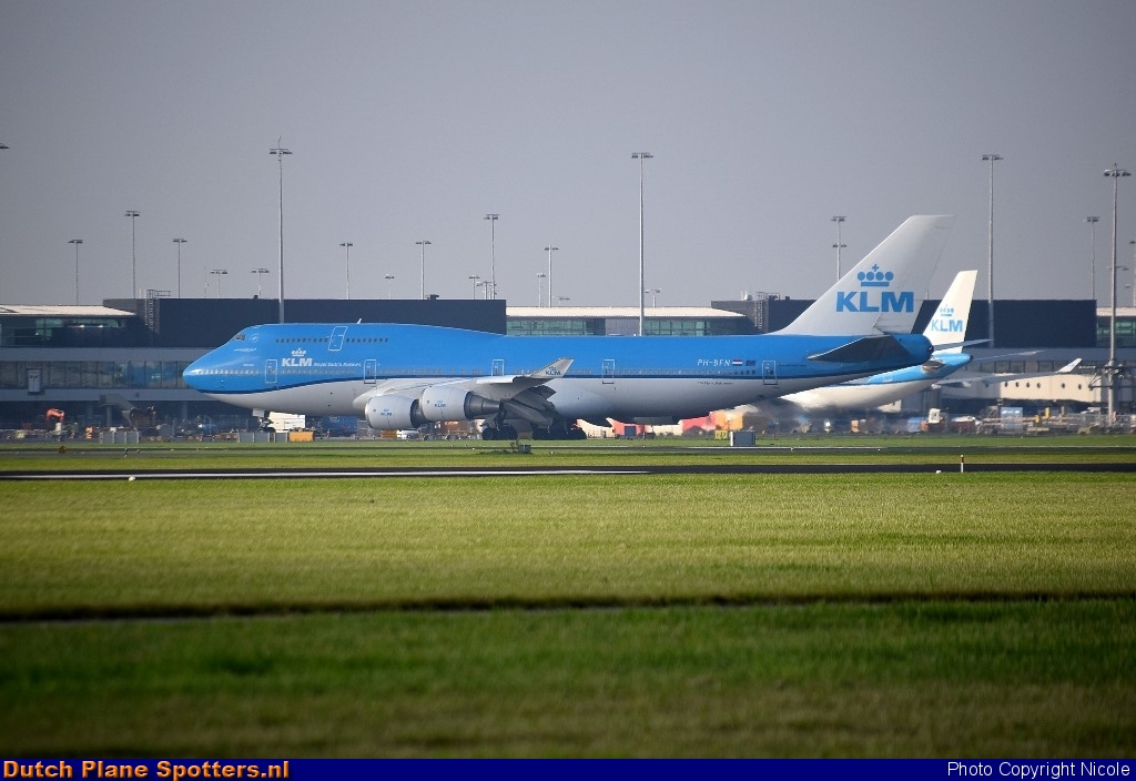 PH-BFN Boeing 747-400 KLM Royal Dutch Airlines by Nicole