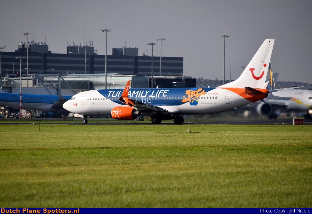 C-FTOH Boeing 737-800 Sunwing Airlines (TUI Airlines Netherlands) by Nicole