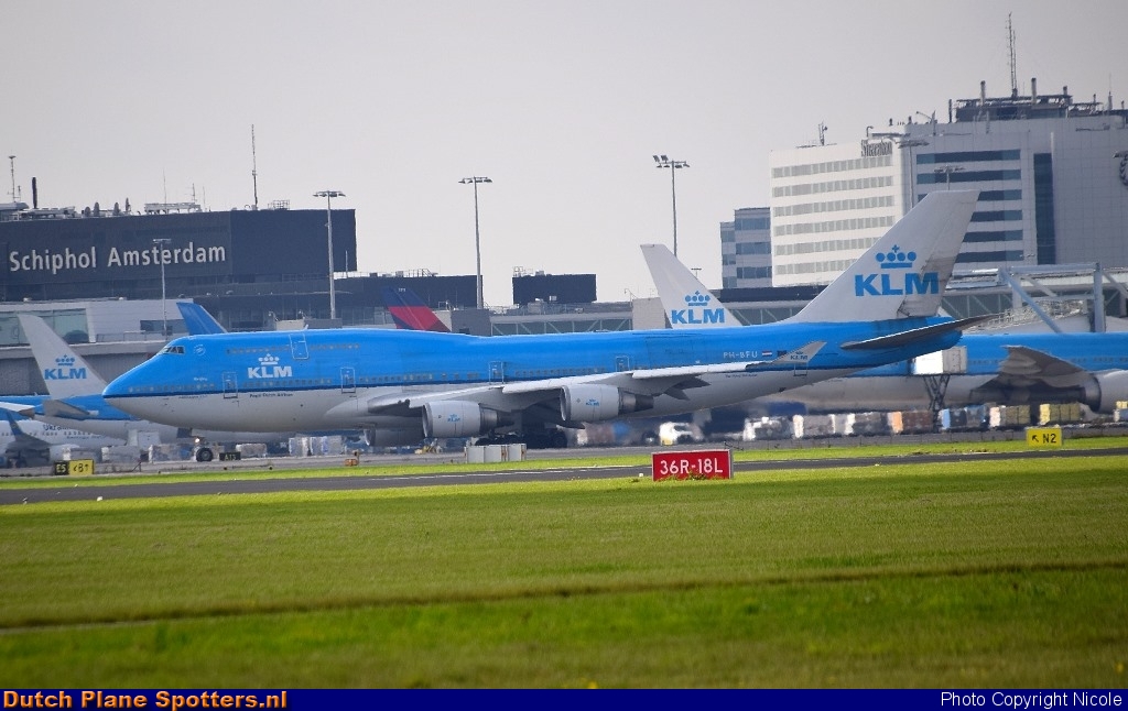 PH-BFU Boeing 747-400 KLM Royal Dutch Airlines by Nicole