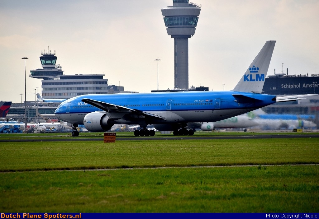 PH-BQP Boeing 777-200 KLM Royal Dutch Airlines by Nicole