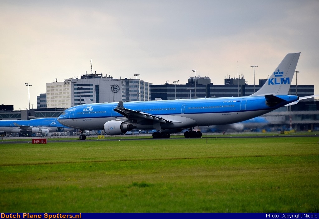 PH-AKA Airbus A330-300 KLM Royal Dutch Airlines by Nicole