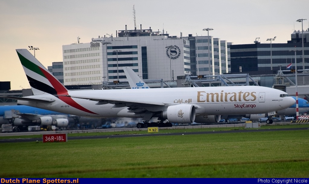 A6-EFD Boeing 777-F Emirates Sky Cargo by Nicole