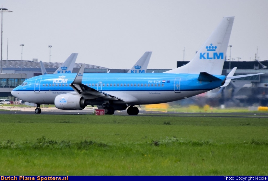 PH-BGW Boeing 737-700 KLM Royal Dutch Airlines by Nicole