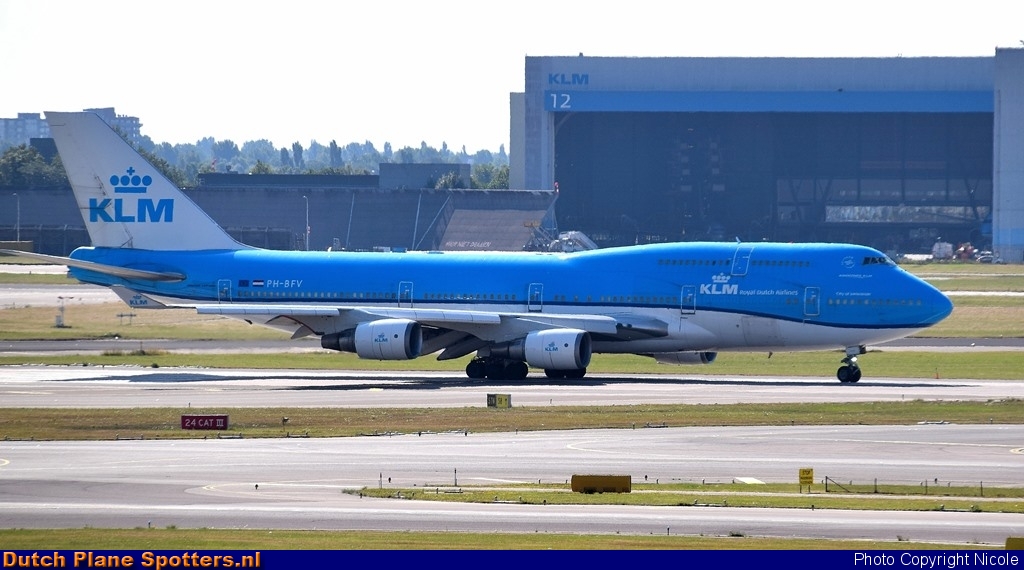 PH-BFV Boeing 747-400 KLM Royal Dutch Airlines by Nicole