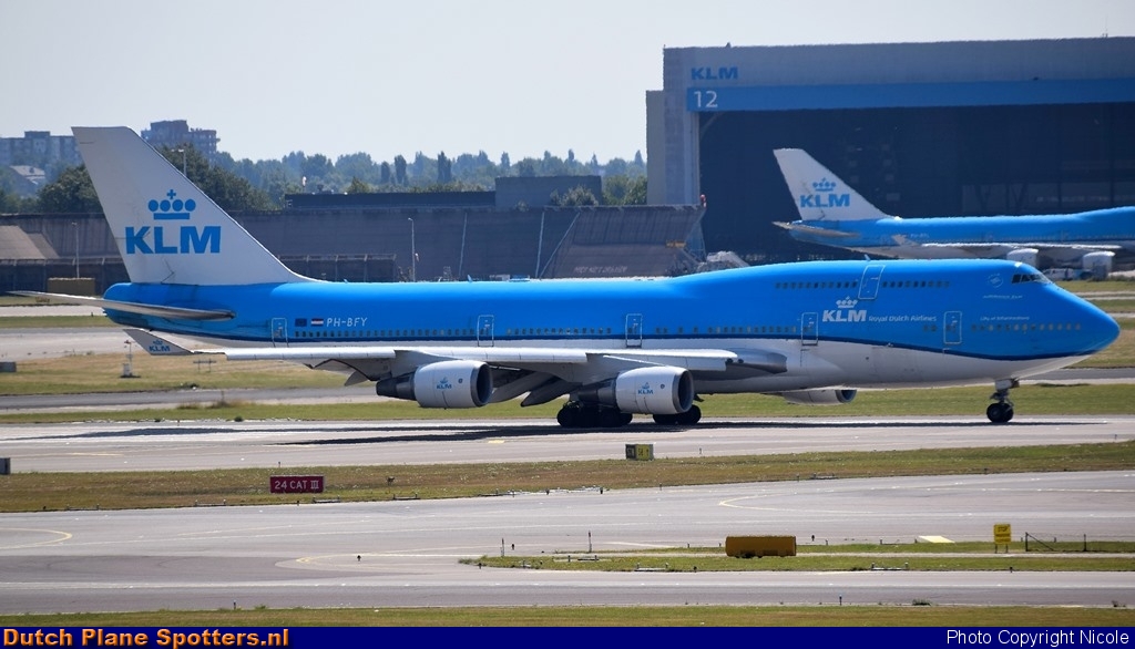 PH-BFY Boeing 747-400 KLM Royal Dutch Airlines by Nicole