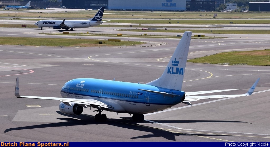 PH-BGU Boeing 737-700 KLM Royal Dutch Airlines by Nicole