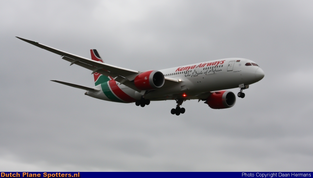 5Y-KZE Boeing 787-8 Dreamliner Kenya Airways by Daan Hermans
