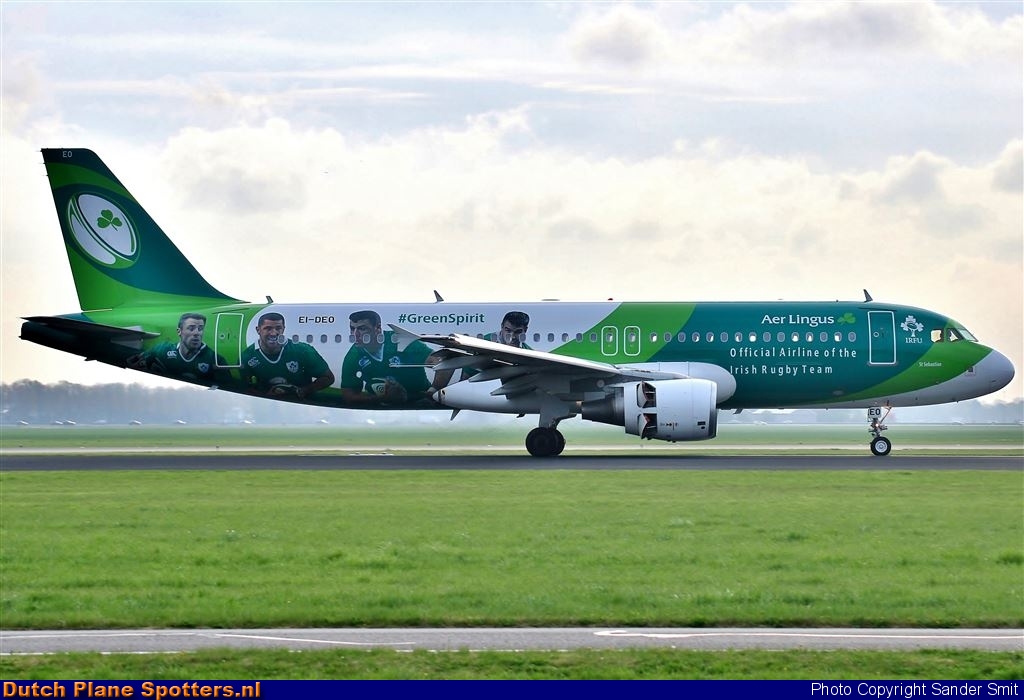 EI-DEO Airbus A320 Aer Lingus by Sander Smit