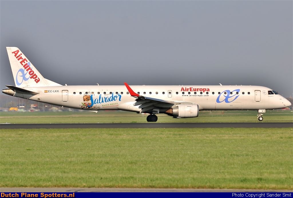 EC-LXK Embraer 195 Air Europa by Sander Smit