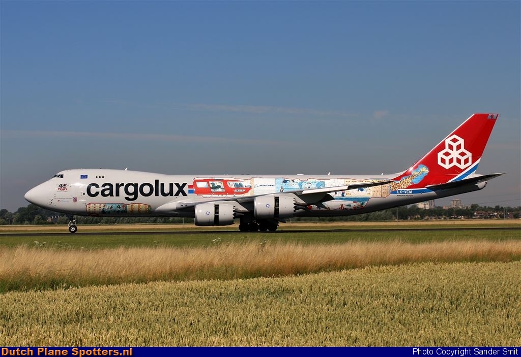 LX-VCM Boeing 747-8 Cargolux by Sander Smit