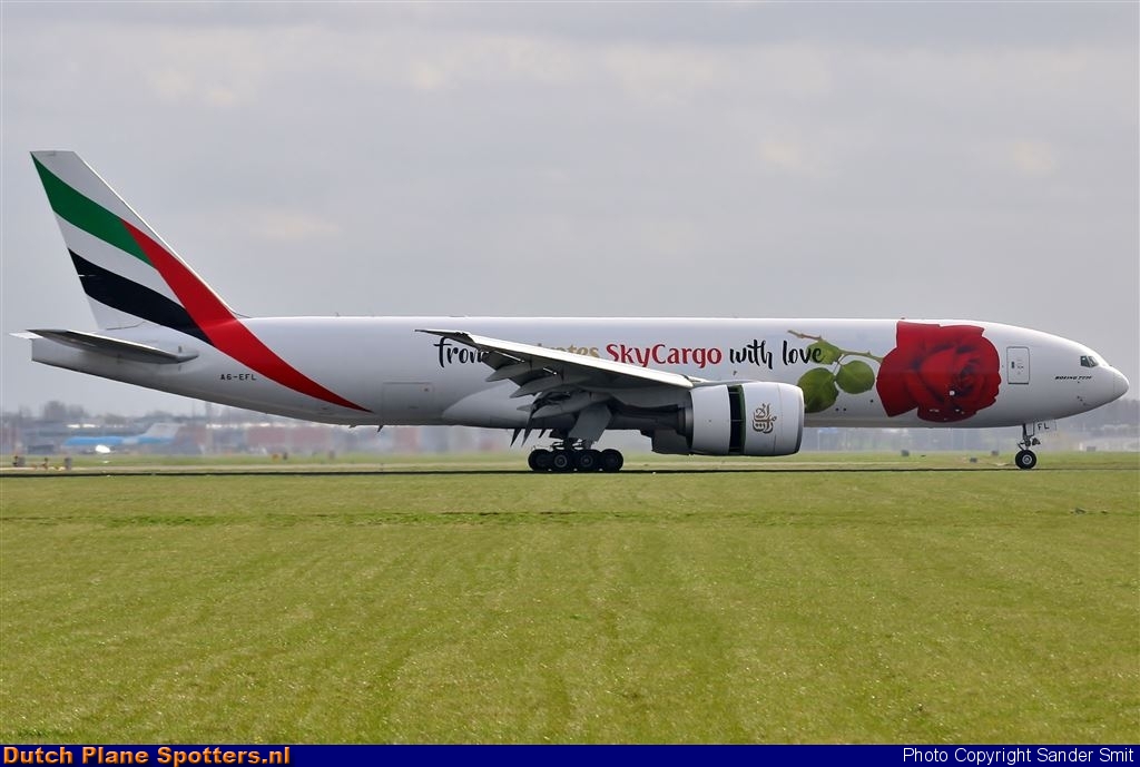 A6-EFL Boeing 777-F Emirates Sky Cargo by Sander Smit