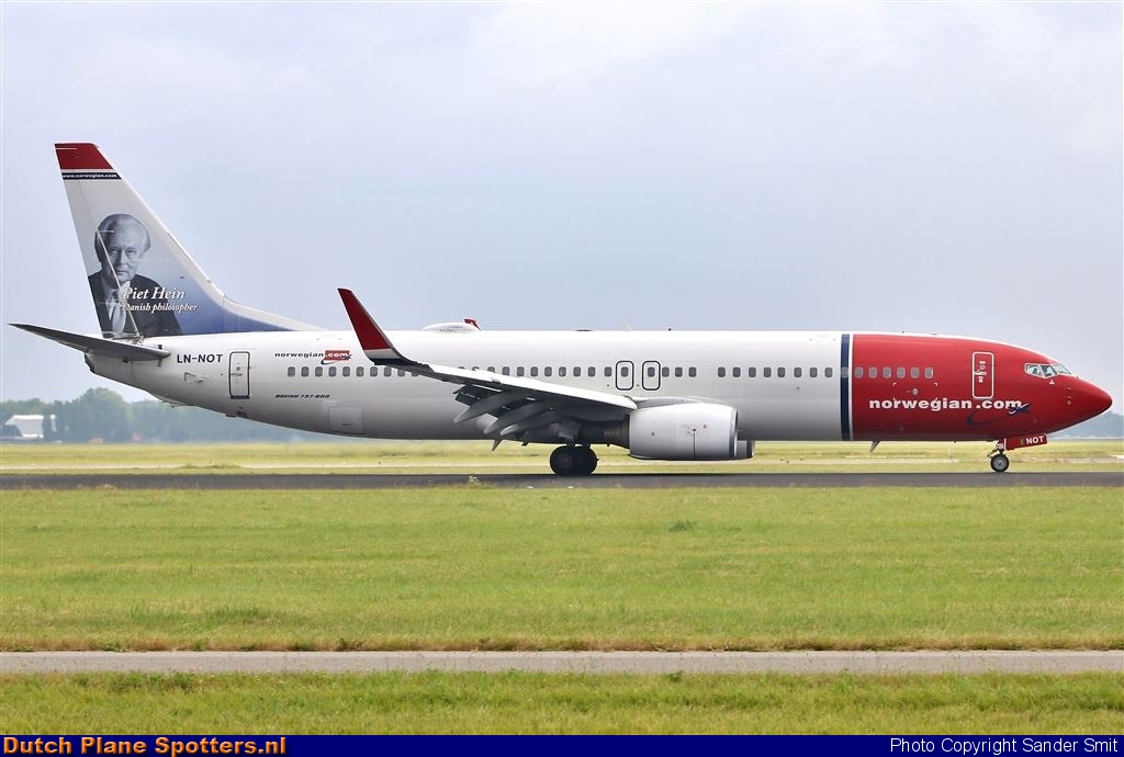 LN-NOT Boeing 737-800 Norwegian Air Shuttle by Sander Smit