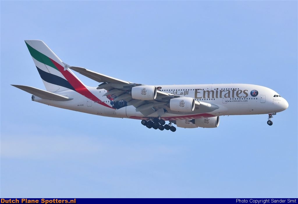 A6-EUB Airbus A380-800 Emirates by Sander Smit