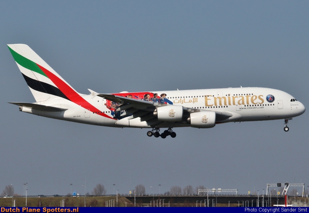 A6-EUB Airbus A380-800 Emirates by Sander Smit