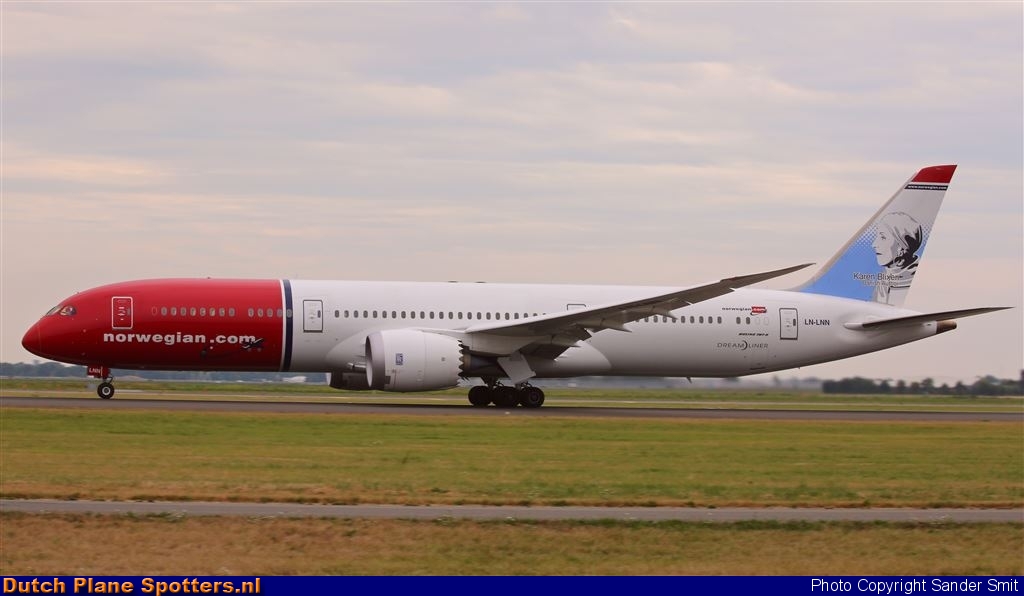 LN-LNN Boeing 787-9 Dreamliner Norwegian Air International by Sander Smit