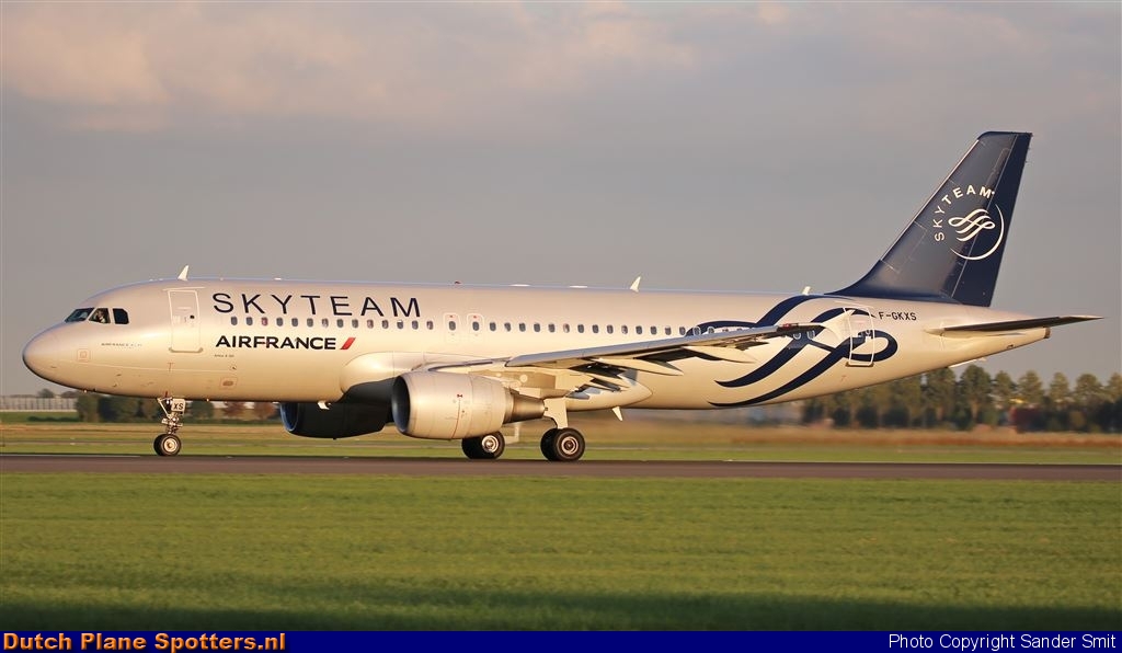 F-GKXS Airbus A320 Air France by Sander Smit