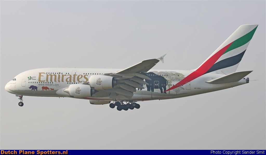 A6-EER Airbus A380-800 Emirates by Sander Smit