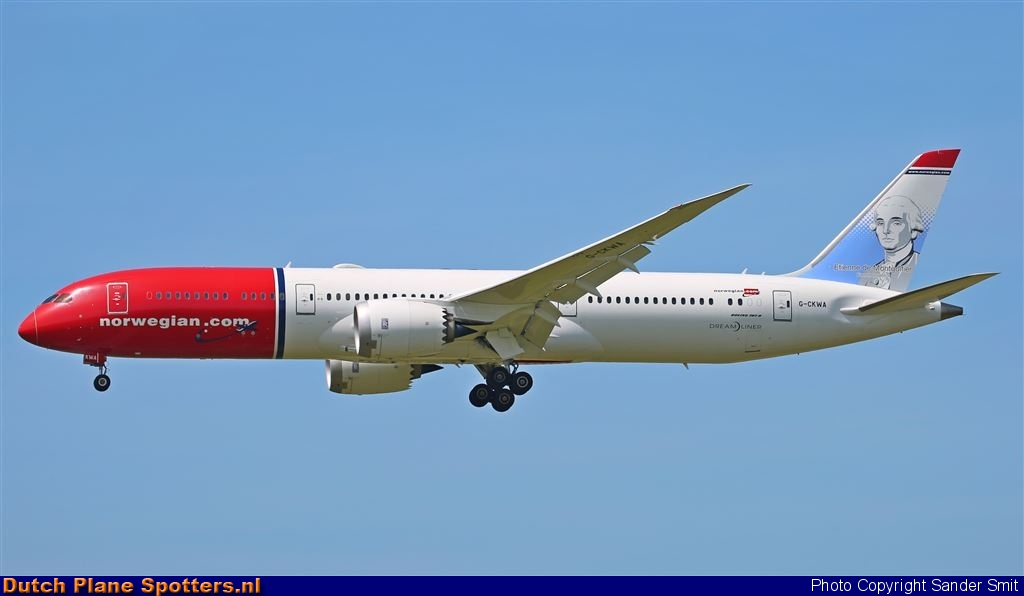 G-CKWA Boeing 787-9 Dreamliner Norwegian Air UK by Sander Smit