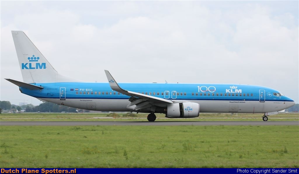 PH-BXG Boeing 737-800 KLM Royal Dutch Airlines by Sander Smit