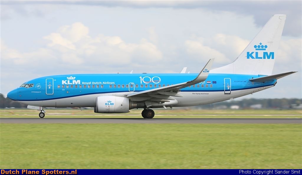 PH-BGI Boeing 737-700 KLM Royal Dutch Airlines by Sander Smit
