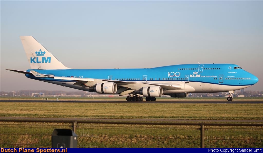 PH-BFT Boeing 747-400 KLM Royal Dutch Airlines by Sander Smit