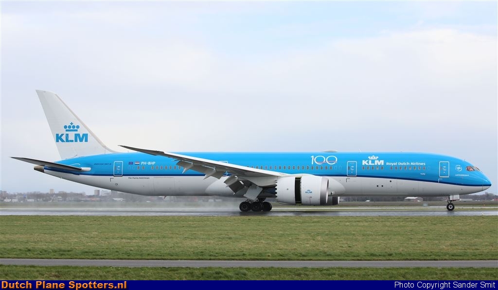 PH-BHP Boeing 787-9 Dreamliner KLM Royal Dutch Airlines by Sander Smit
