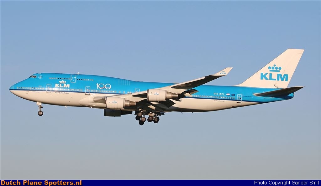 PH-BFL Boeing 747-400 KLM Royal Dutch Airlines by Sander Smit