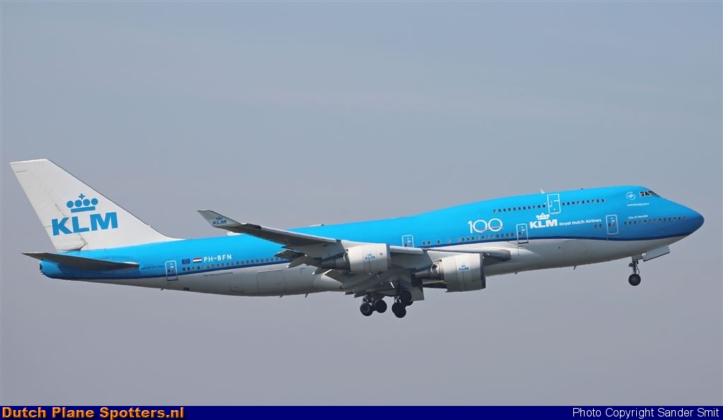 PH-BFN Boeing 747-400 KLM Royal Dutch Airlines by Sander Smit