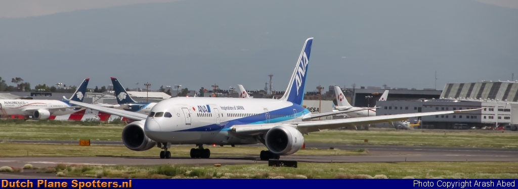 JA827A Boeing 787-8 Dreamliner All Nippon Airlines by Arash Abed