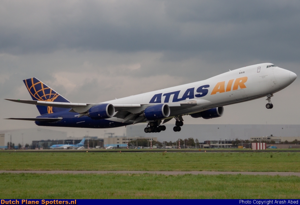N854GT Boeing 747-8 Atlas Air by Arash Abed