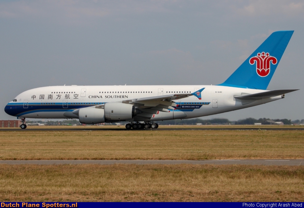 B-6140 Airbus A380-800 China Southern by Arash Abed