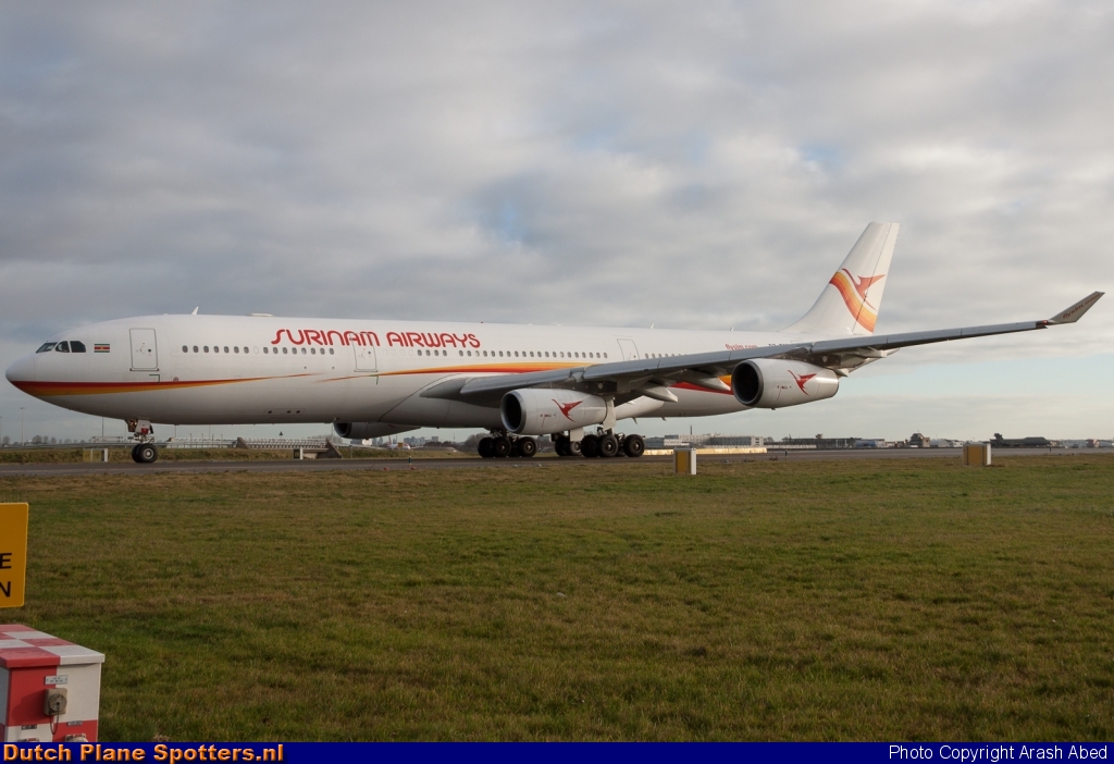 PZ-TCR Airbus A340-300 Surinam Airways by Arash Abed